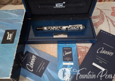 Montblanc OCTAVIAN Patron Of Art Nib F fountain pen Estilográfica
