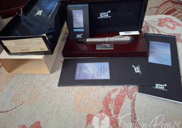 Montblanc Lorenzo de Medici Fountain Pen Nib F Estilográfica