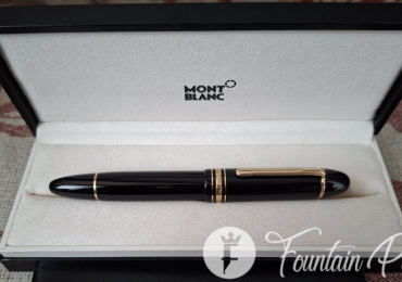 Rare MONTBLANC MEISTERSTÜCK 149 W. GERMANY nib F fountain pen Estilográfica NOS