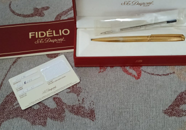 ST Dupont Fidelio Gold Lined mechanical pencil portaminas