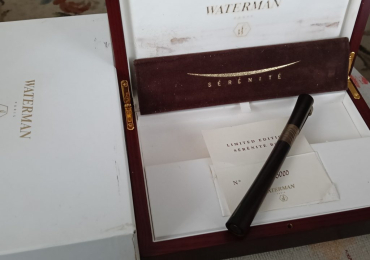 SOLD/ VENDIDO .Waterman SERENITE BOIS wood Limited Edition 3000 ud. Fountain pen estilográfica NEW