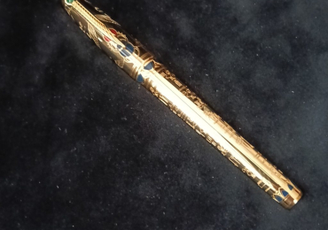 SOLD / VENDIDO .S.T.DUPONT Olimpio Pharaoh Limited Edition fountain pen Estilográfica estilográfica