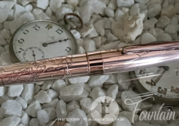 Pilot Namiki Geisha de Plata ( Silver)  Esterlina