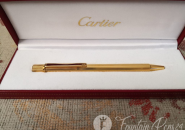 Must de CARTIER Gold ballpoint Pen bolígrafo