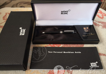 MONTBLANC MEISTERSTÜCK PLATINUM-COATED MOZART BALLPOINT PEN MINI (SMALL SIZE) bolígrafo