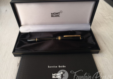 SOLD  /  VENDIDA     .Montblanc Meisterstück Legrand 146 Monotone Gold 14 K Fountain Pen Estilográfica NEW Nib F