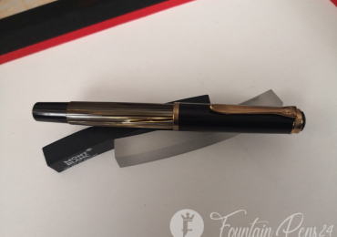 Pelikan Souveran M400 tortoise brown w-Germany Fountain Pen Estilográfica NEW Nib F
