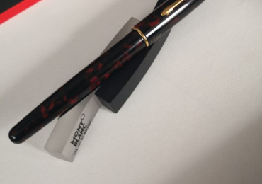 Parker sonnet LACQUER red Marble france IL Fountain Pen Estilográfica NEW