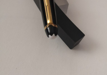 Montblanc Meisterstück 144 Classique black Fountain Pen Nib F Estilográfica NEW