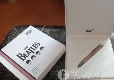 SOLD / VENDIDO .Montblanc THE BEATLES Special Edition Great Characters Rollerball Pen Roler not used
