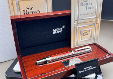 MONTBLANC Sir Henry Tate Patron Of Art Füller Feder M – 4810 Full Set